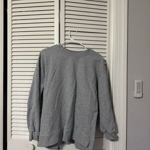 Lululemon Athletica Heather Gray Sweatshirt